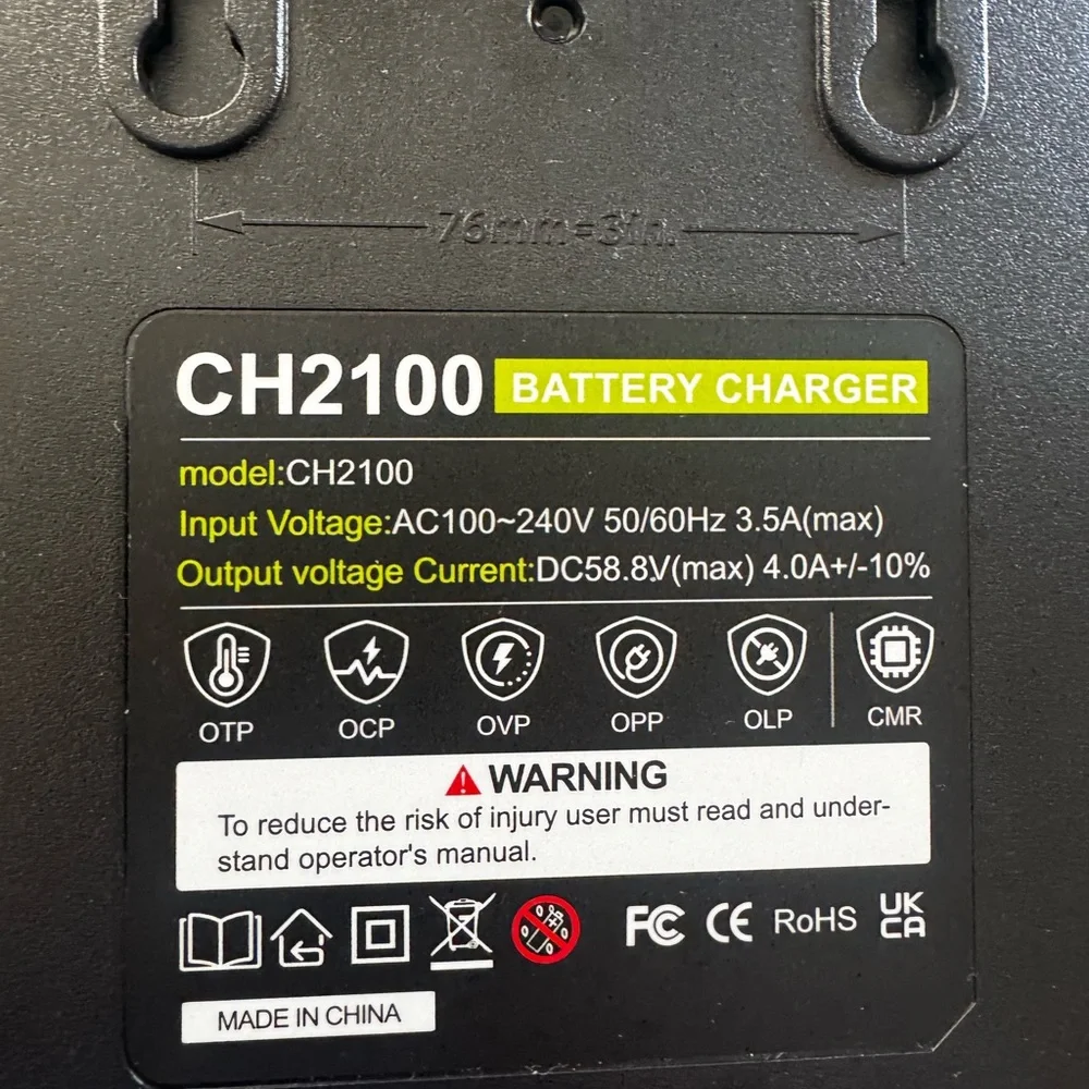 Black Battery Charger